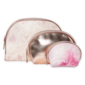 Makeup Cosmetic Bags, 3-pc.
